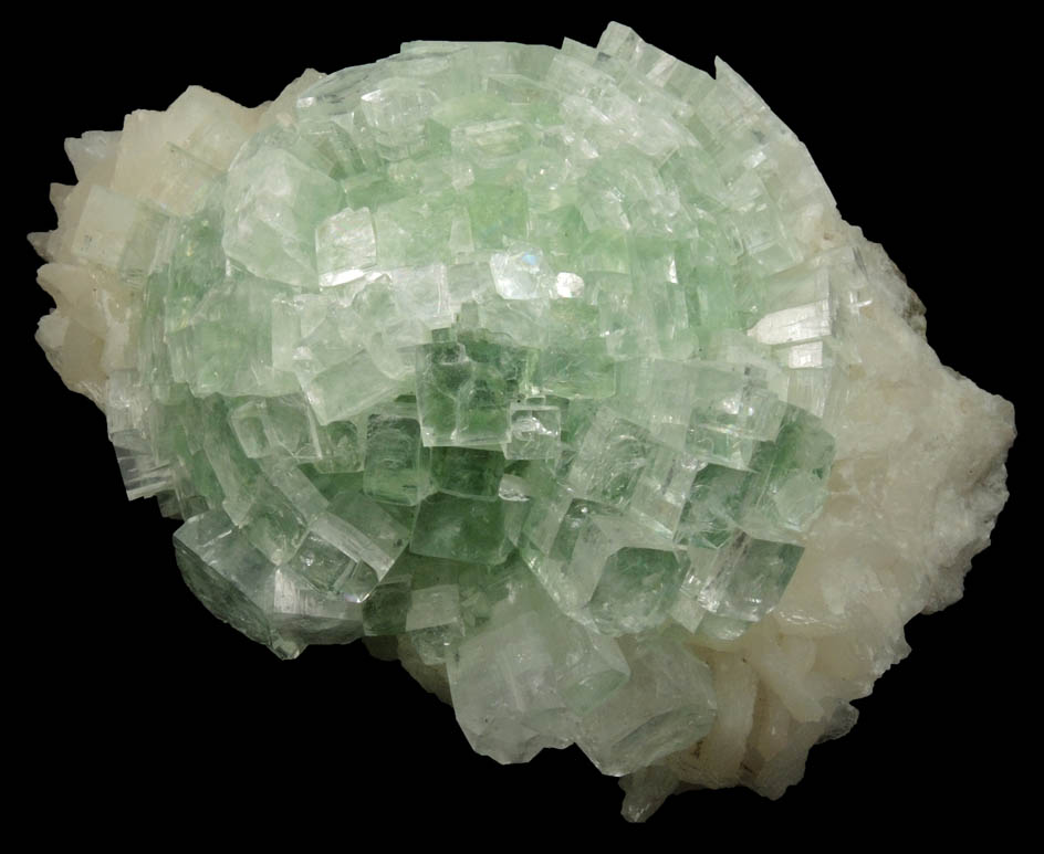 Apophyllite from Momin Akhada, near Rahuri, 50 km north of Ahmednagar, Maharashtra, India