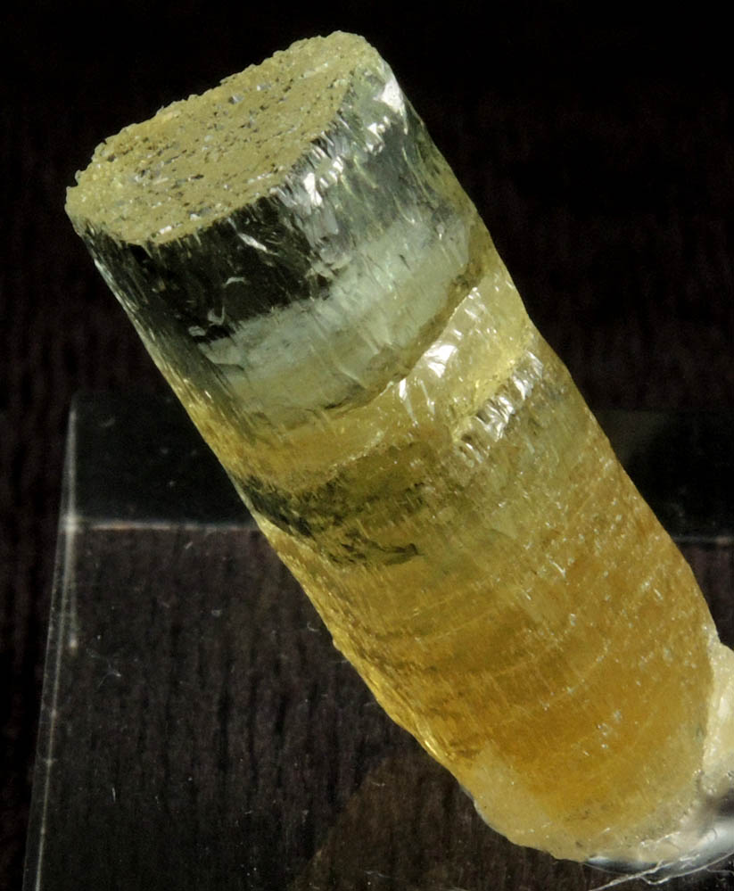 Beryl var. Aquamarine-Heliodor from Orchard Quarry, Buckfield, Oxford County, Maine