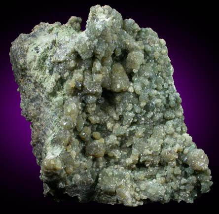 Quartz with green inclusions from Blue Hill, Media, Upper Providence Township, Delaware County, Pennsylvania