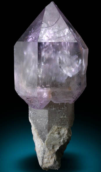 Quartz (Smoky-Amethyst Scepter) from Little Gem Mine, Upper Rader Creek, Jefferson County, Montana