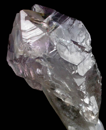 Quartz (Smoky-Amethyst Scepter) from Little Gem Mine, Upper Rader Creek, Jefferson County, Montana