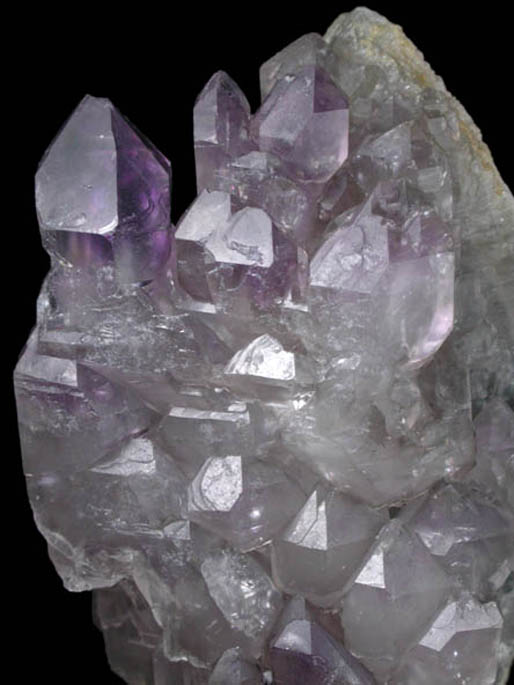 Quartz (Smoky-Amethyst Scepter) with Hyalite Opal from Little Gem Mine, Upper Rader Creek, Jefferson County, Montana