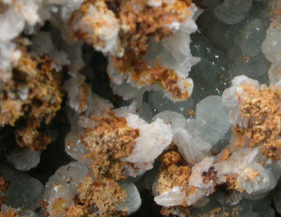 Cerussite and Hemimorphite from 79 Mine, Banner District, near Hayden, Gila County, Arizona