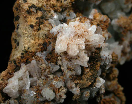 Cerussite and Hemimorphite from 79 Mine, Banner District, near Hayden, Gila County, Arizona