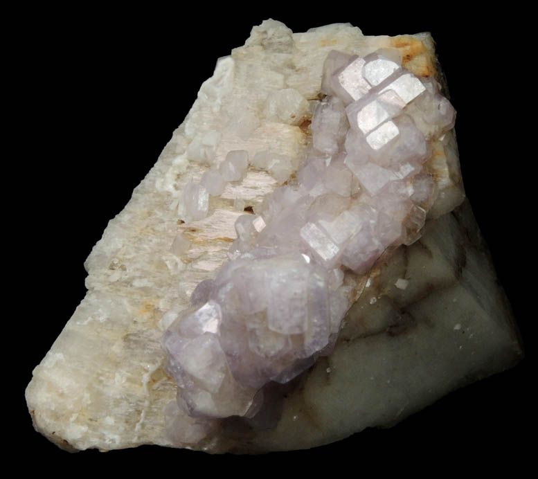 Fluorapatite on Microcline from Khargulook, near Sabsar, Gilgit-Skardu Road, Gilgit-Baltistan, Pakistan