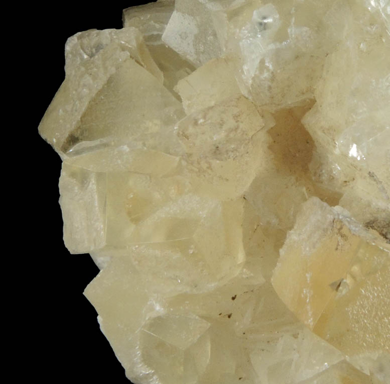 Calcite (interpenetrant-twinned crystals) from Oxbow-Rossie Road, Rossie, St. Lawrence County, New York