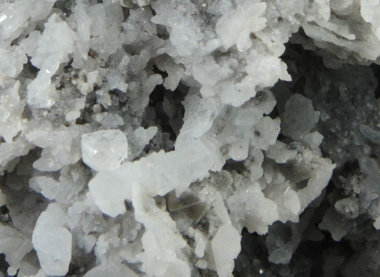 Scheelite on Quartz from East Camp Bird Mine, Ouray, Ouray County, Colorado