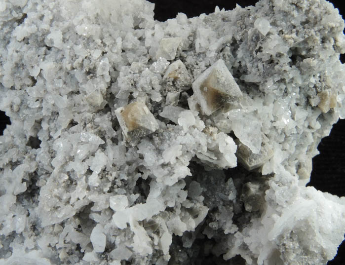 Scheelite on Quartz from East Camp Bird Mine, Ouray, Ouray County, Colorado