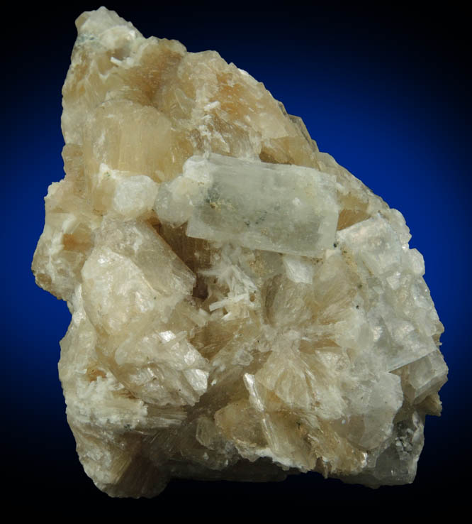 Apophyllite, Stilbite, Laumontite from Upper New Street Quarry, Paterson, Passaic County, New Jersey