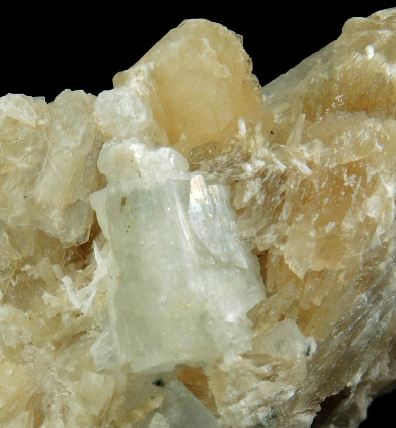 Apophyllite, Stilbite, Laumontite from Upper New Street Quarry, Paterson, Passaic County, New Jersey