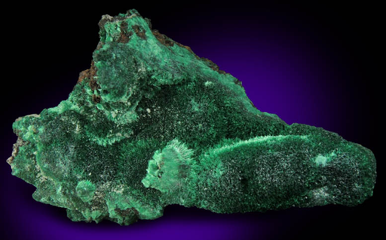 Malachite (primary) from Tsumeb Mine, Otavi-Bergland District, Oshikoto, Namibia