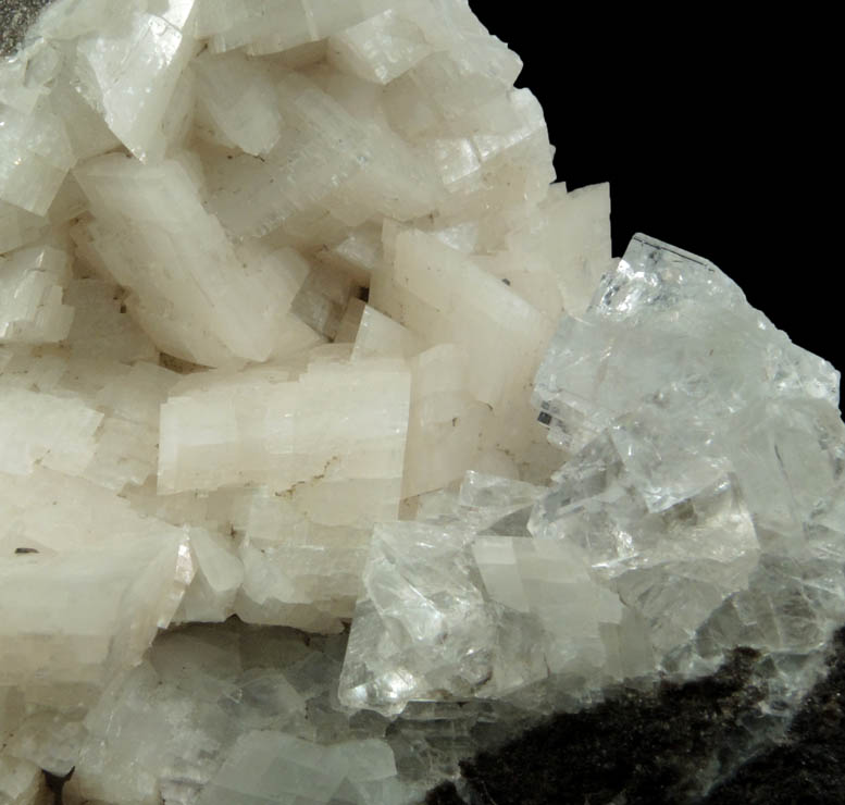 Fluorite on Dolomite from Walworth Quarry, Wayne County, New York