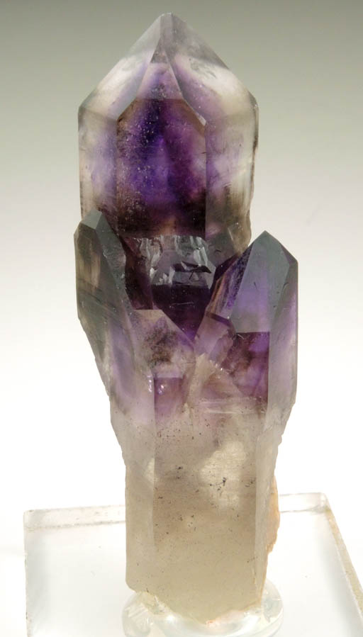 Quartz var. Amethyst Quartz from Goboboseb Mountains, 43 km west of Brandberg Mountain, Erongo region, Namibia