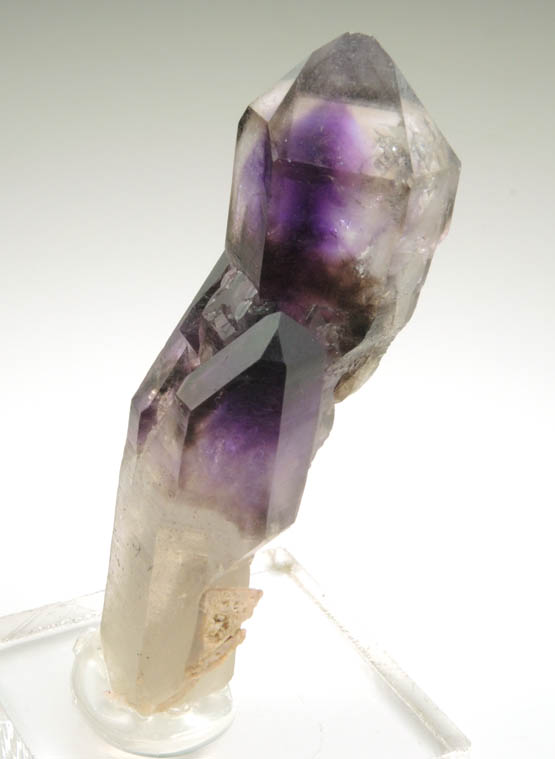 Quartz var. Amethyst Quartz from Goboboseb Mountains, 43 km west of Brandberg Mountain, Erongo region, Namibia