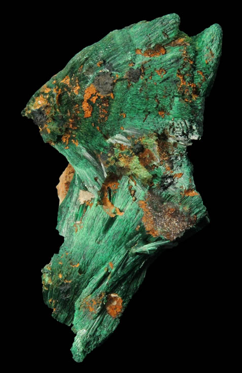 Malachite from Kerrouchene, Middle Atlas Mountains, Khnifra Province, Morocco