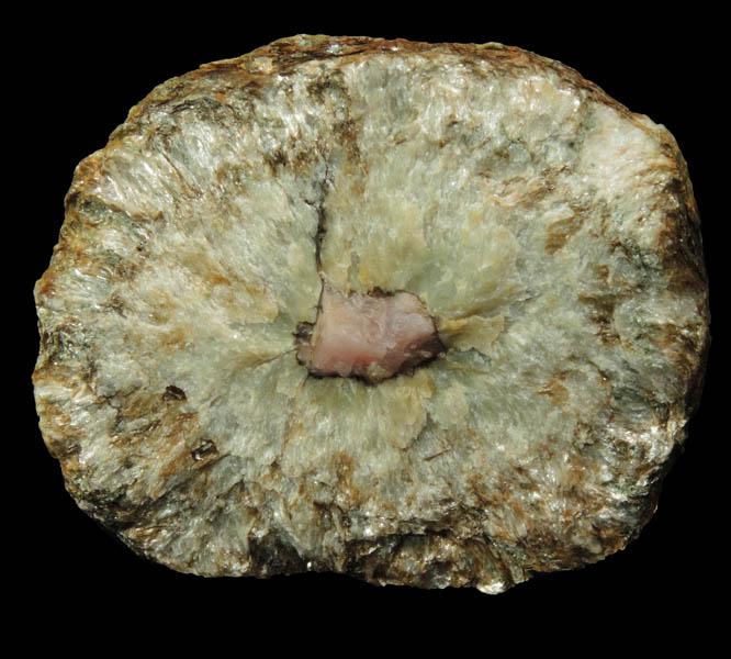 Corundum in Margarite-Muscovite from near Statesville (Belt's Bridge? Lock's Bridge?), Iredell County, North Carolina