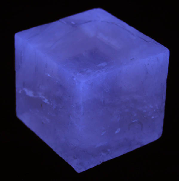 Calcite (fluorescent and phosphorescent) from Terlingua District, Brewster County, Texas