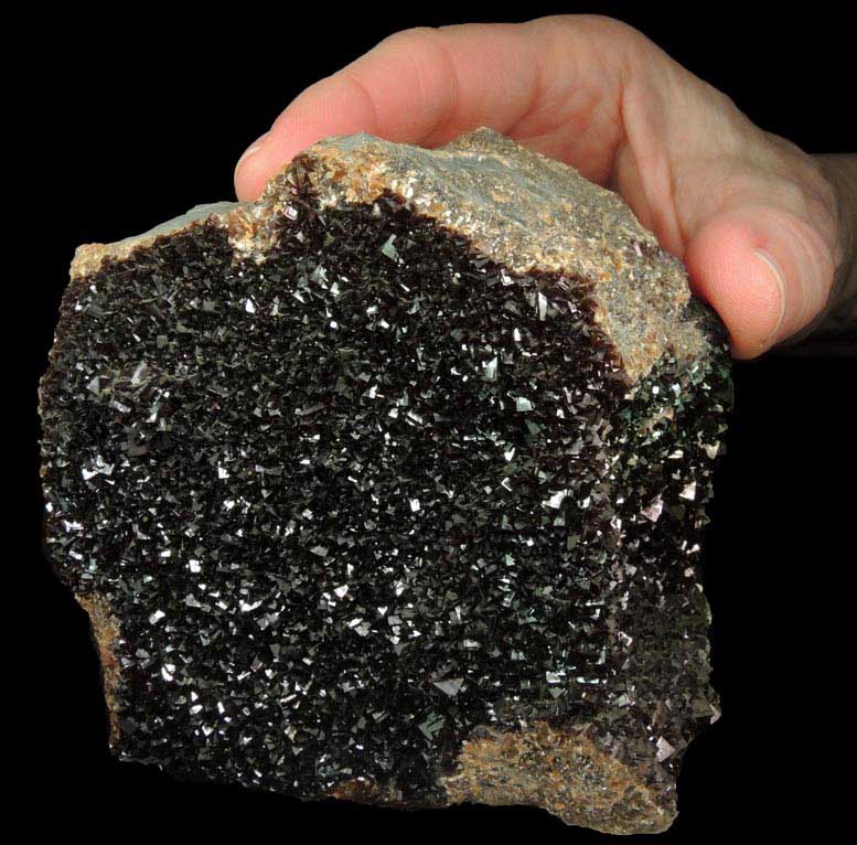 Calcite from Oskaloosa area coal mines, Mahaska County, Iowa