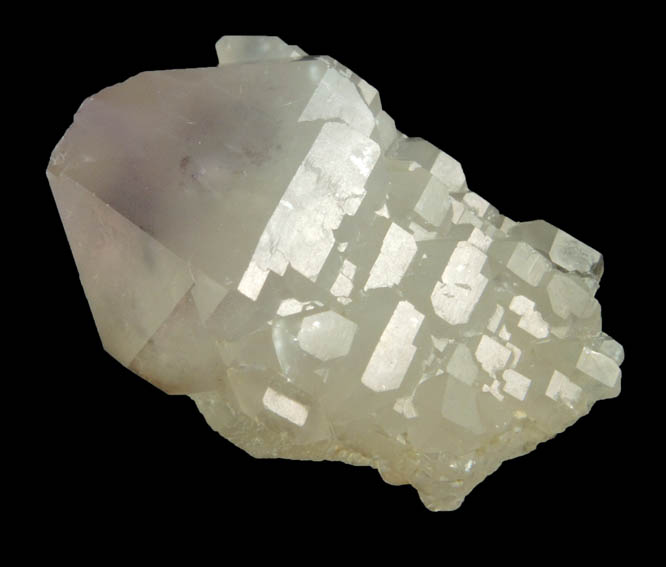 Quartz var. Amethystine Quartz (scepter-shaped crystals) from Date Creek, Yavapai County, Arizona