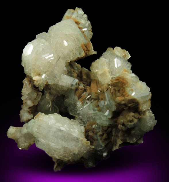 Apophyllite with Chlorite inclusions from Millington Quarry, Bernards Township, Somerset County, New Jersey