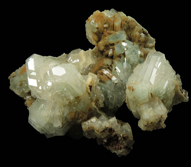 Apophyllite with Chlorite inclusions from Millington Quarry, Bernards Township, Somerset County, New Jersey