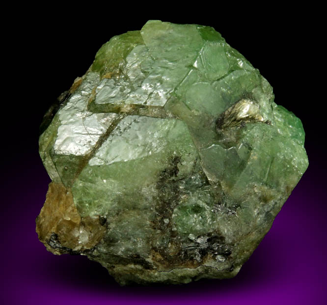 Grossular var. Tsavorite Garnet from Merelani Hills, near Arusha, Tanzania