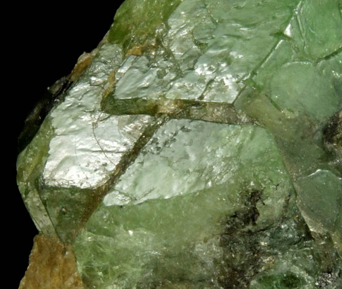 Grossular var. Tsavorite Garnet from Merelani Hills, near Arusha, Tanzania