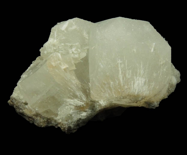 Apophyllite with Pectolite inclusions from Upper New Street Quarry, Paterson, Passaic County, New Jersey