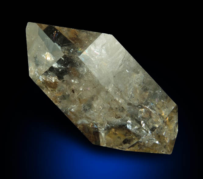 Quartz var. Herkimer Diamond from Hickory Hill Diamond Diggings, Fonda, Montgomery County, New York