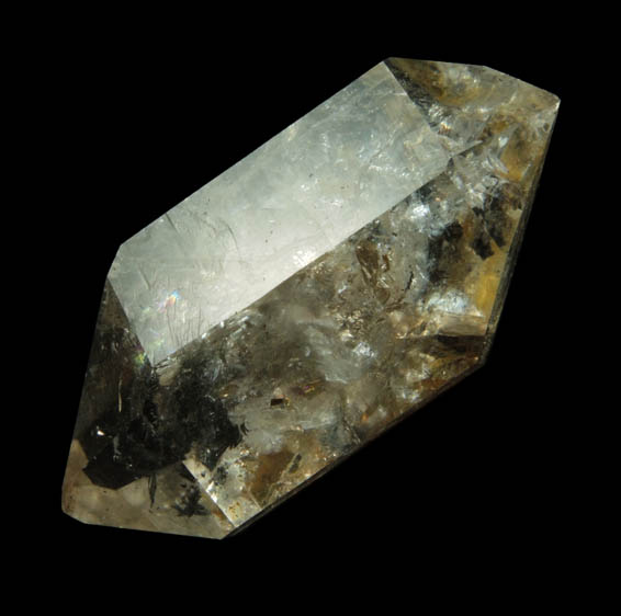 Quartz var. Herkimer Diamond from Hickory Hill Diamond Diggings, Fonda, Montgomery County, New York