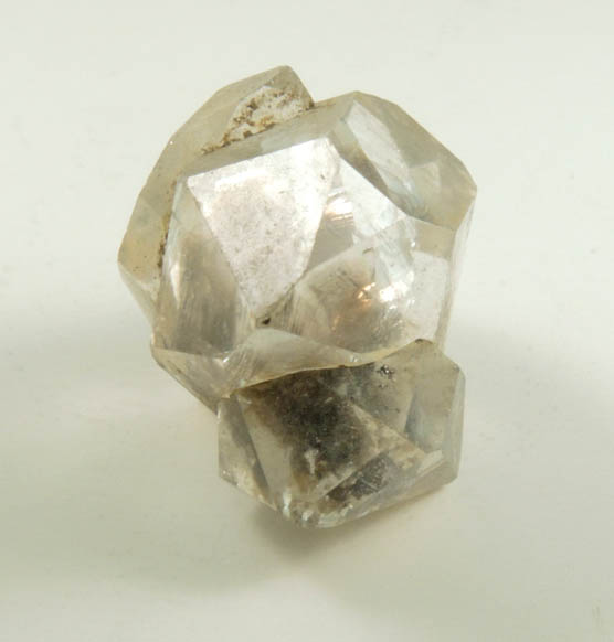 Quartz var. Herkimer Diamonds with hydrocarbon inclusions from Hickory Hill Diamond Diggings, Fonda, Montgomery County, New York