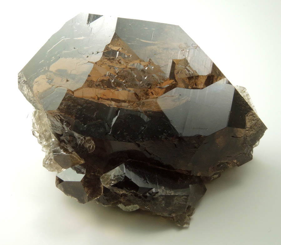 Quartz var. Smoky Quartz Gwindel from Val Giuv, Tujetsch, Sedrun, Grischun (Grisons), Switzerland