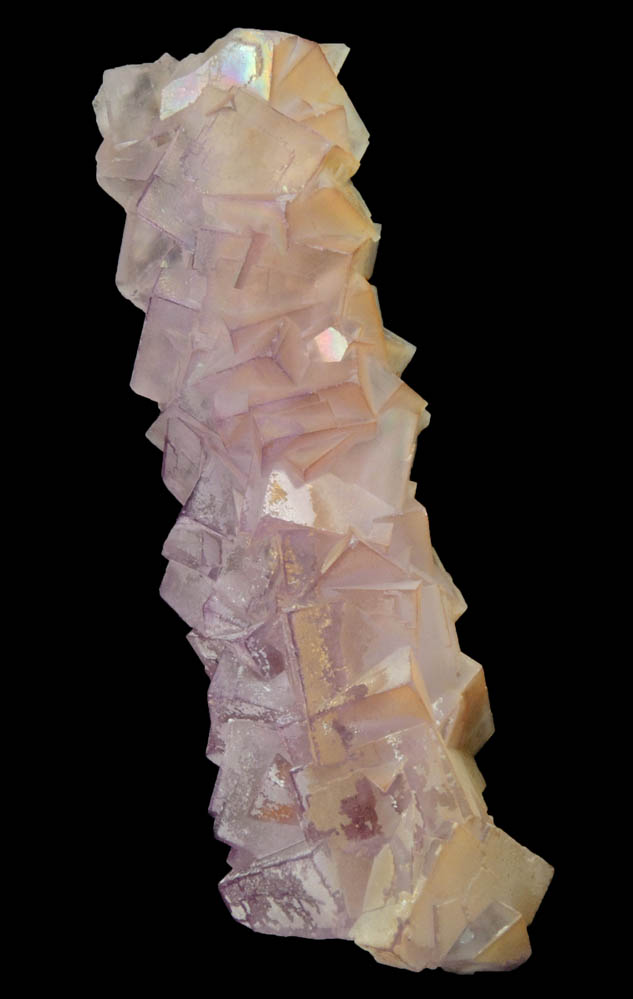 Fluorite over Stibnite from Weishan, Dali Autonomous Prefecture, Yunnan, China