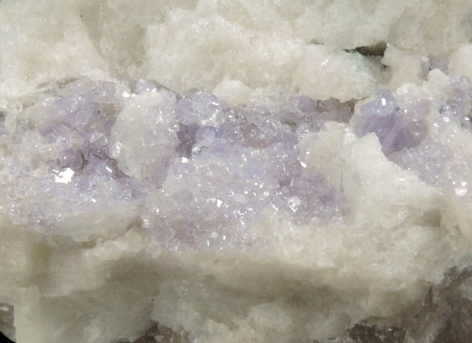 Fluorapatite (purple) with Elbaite Tourmaline from Havey Quarry, Poland, Androscoggin County, Maine