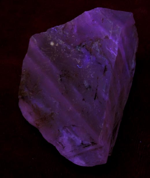 Fluorite (bi-colored) from Alto Ligonha Pegmatite Field, Zambezia Province, Mozambique