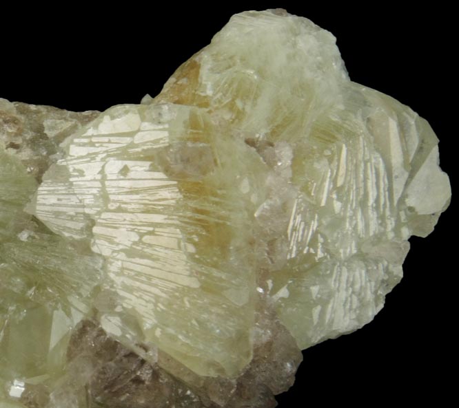 Datolite with Quartz from Dalnegorsk, Primorskiy Kray, Russia