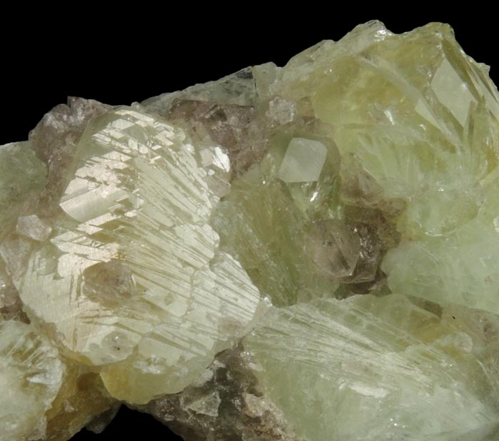 Datolite with Quartz from Dalnegorsk, Primorskiy Kray, Russia