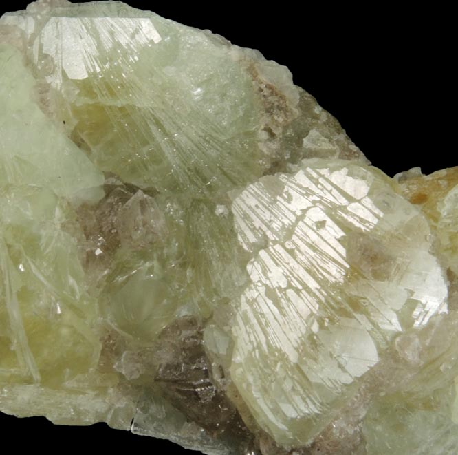 Datolite with Quartz from Dalnegorsk, Primorskiy Kray, Russia