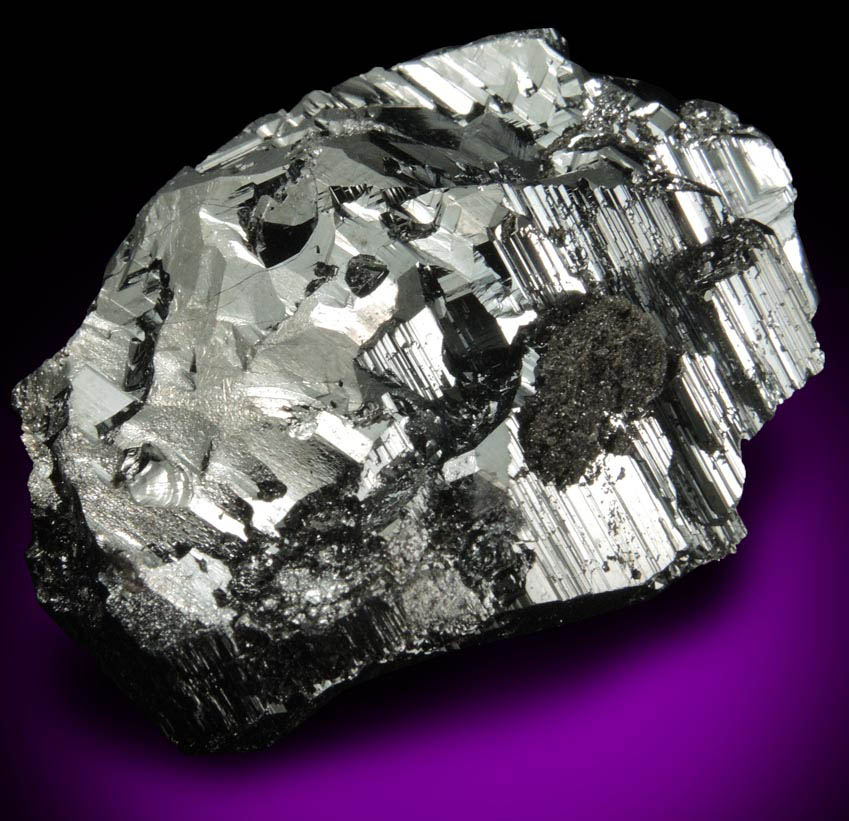 Bournonite (cyclic twinned crystals) from Yaogangxian Mine, 32 km southeast of Chenzhou, Hunan, China