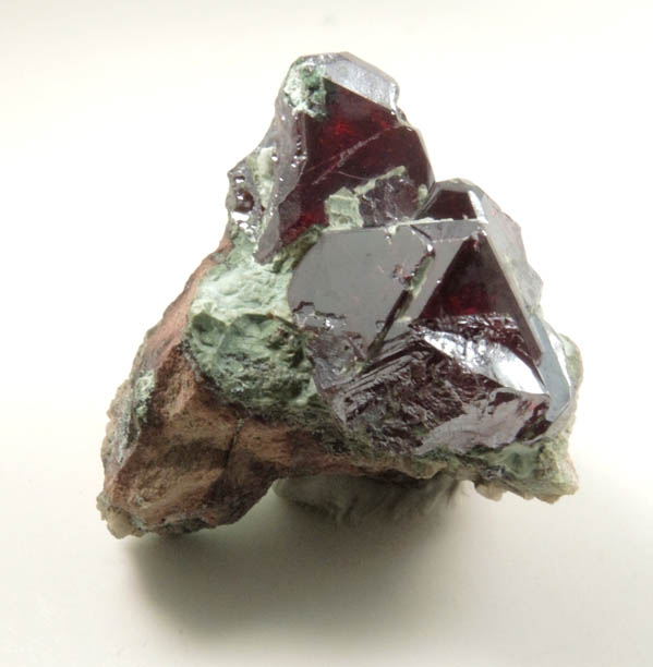 Cuprite with Chrysocolla from Mupine Mine, Kolwezi District, Katanga Copperbelt, Lualaba Province, Democratic Republic of the Congo