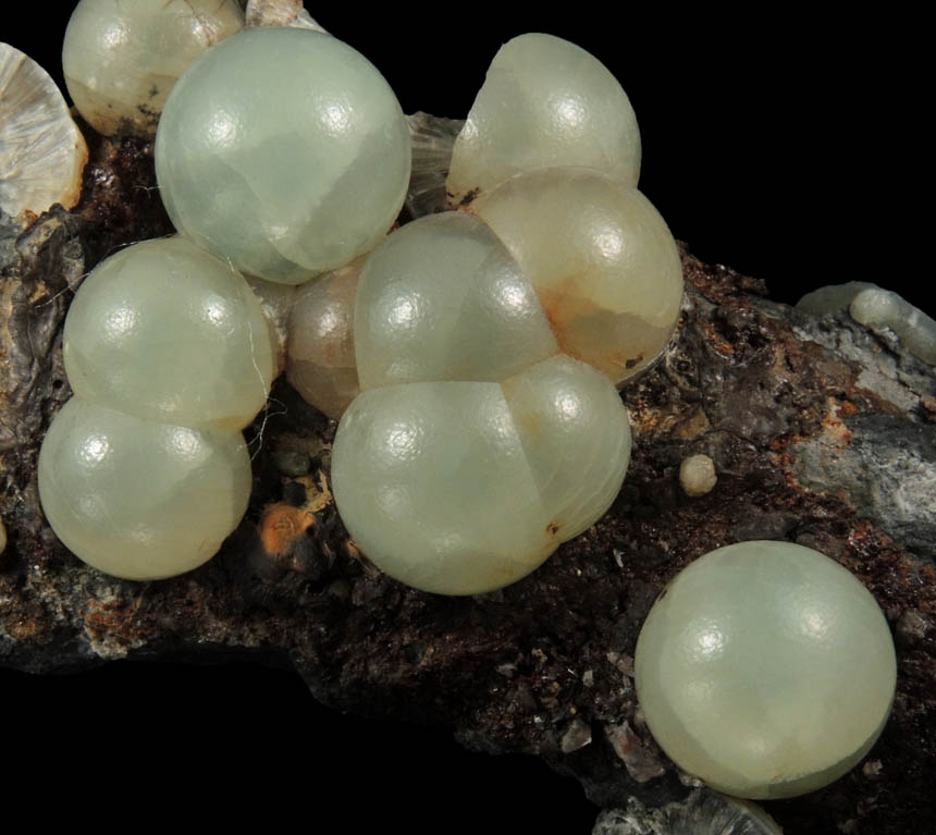 Wavellite from Laharran Quarry, Minane Bridge, County Cork, Ireland