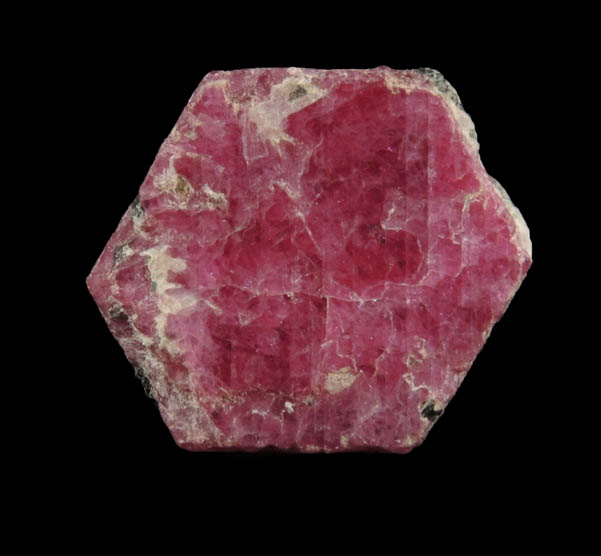 Corundum var. Ruby from Longido, Arusha, Tanzania