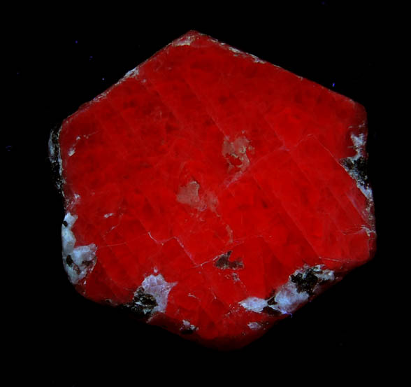 Corundum var. Ruby from Longido, Arusha, Tanzania