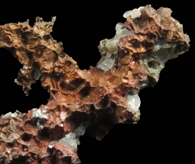 Copper from Chimney Rock Quarry, Bound Brook, Somerset County, New Jersey