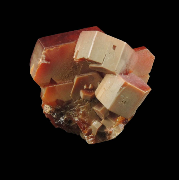 Vanadinite from Mibladen, Haute Moulouya Basin, Zeida-Aouli-Mibladen belt, Midelt Province, Morocco