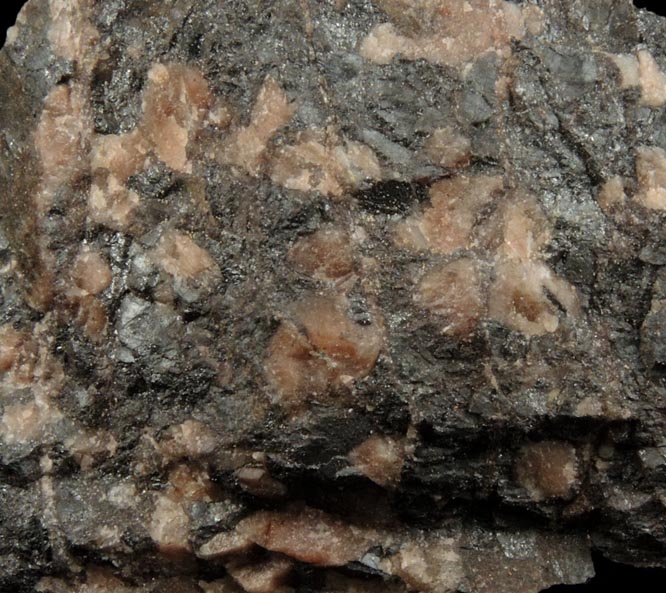 Willemite in Franklinite from Franklin District, Sussex County, New Jersey (Type Locality for Franklinite)