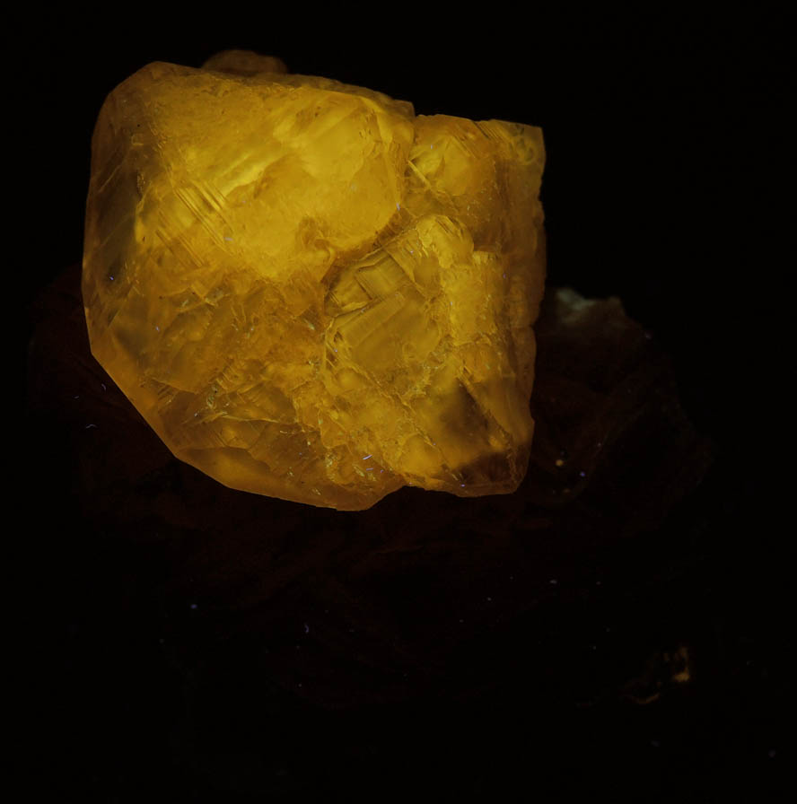 Cerussite on Barite over Galena from Mibladen, Haute Moulouya Basin, Zeida-Aouli-Mibladen belt, Midelt Province, Morocco