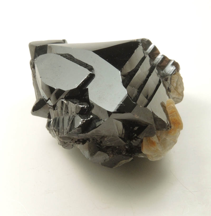 Cassiterite (twinned crystals) from Xuebaoding Mountain near Pingwu, Sichuan Province, China