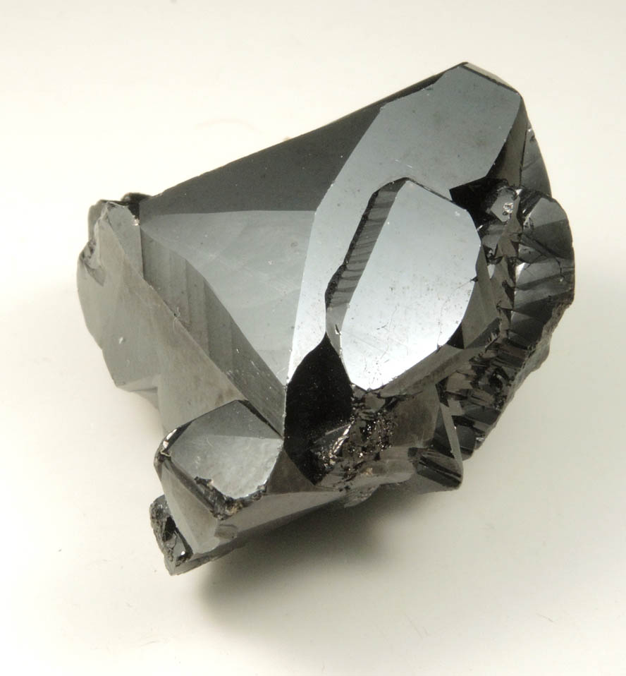 Cassiterite (twinned crystals) from Xuebaoding Mountain near Pingwu, Sichuan Province, China