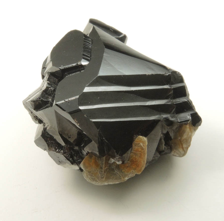 Cassiterite (twinned crystals) from Xuebaoding Mountain near Pingwu, Sichuan Province, China